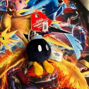 Universal Studios Super Nintendo World Bob-omb Backpack Clip-On Plush Keychain